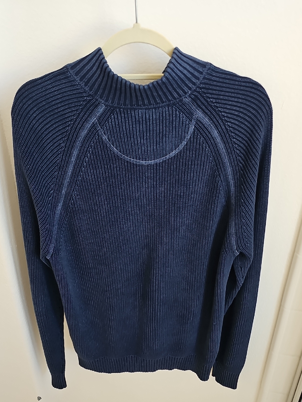 Tommy Bahama Men's Large Full Zip Ribbed Knit Sweater Jacket EUC - Picture 2 of 14